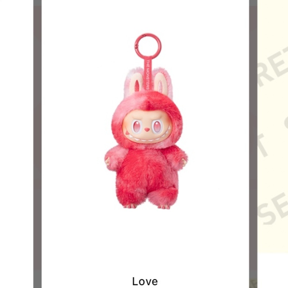 Authentic labubu big into energy love
